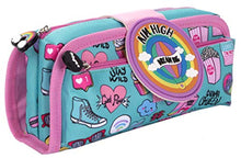 Carica l'immagine nel visualizzatore di Gallery, Fringoo - Astuccio in silicone con 2 scomparti Aim High Dream Big