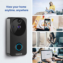 Carica l'immagine nel visualizzatore di Gallery, YINXN Telecamera di sicurezza per esterni, 1080p, impermeabile, 2 MP, Smart...