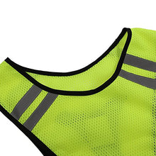 Carica l'immagine nel visualizzatore di Gallery, Gilet Giacca da Corsa Alta Visibilita LED Giubbotti Giallo Fluorescente #B - Ilgrandebazar