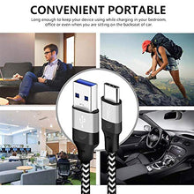 Carica l'immagine nel visualizzatore di Gallery, Cavo Usb Type-C Ricarica Rapida 2M 2 metri,3A Carica Per Samsung A50 3A
