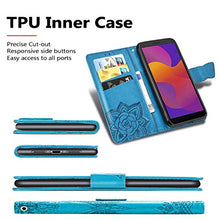 Carica l'immagine nel visualizzatore di Gallery, HAOTIAN Cover per Huawei Y5p 2020 Cover, Custodia 2020, Blu