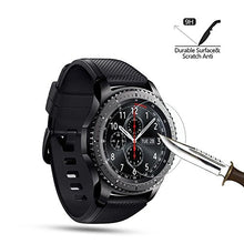 Carica l'immagine nel visualizzatore di Gallery, AKWOX [4 Pezzi] Pellicola Vetro Temperato Gear S3 Frontier &amp; Classic... - Ilgrandebazar