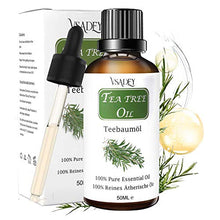 Carica l'immagine nel visualizzatore di Gallery, Tea Tree Olio Essenziale 50ml 100% Naturale di Albero del Tè...