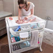 Carica l'immagine nel visualizzatore di Gallery, Safety 1st Dolphy Fasciatoio con vaschetta per bagnetto neonato, con...