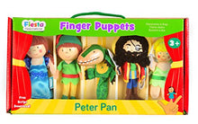Carica l'immagine nel visualizzatore di Gallery, Set 5 burattini da Dita Peter Pan multicolore - Ilgrandebazar