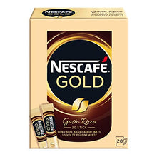Carica l'immagine nel visualizzatore di Gallery, NESCAFÉ GOLD Caffè Solubile, 20 bustine 20