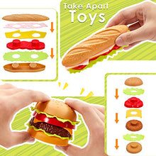 Carica l'immagine nel visualizzatore di Gallery, Buyger Vassoio Hamburger e Hotdog Cucina Cibo Giocattoli per Bambini