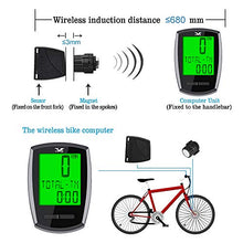 Carica l'immagine nel visualizzatore di Gallery, KASTEWILL Computer da Bicicletta Wireless, Ciclocomputer Impermeabile...