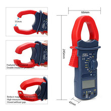 Carica l'immagine nel visualizzatore di Gallery, POWERAXIS Tester Digitale Professionale Multimetri 2000 Contatore Clamp...