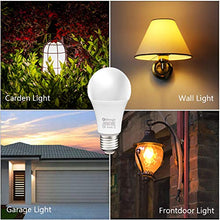 Carica l'immagine nel visualizzatore di Gallery, Lampadina Crepuscolare E27, Sensore di Luce Bianco Freddo 10 W,