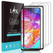 Carica l'immagine nel visualizzatore di Gallery, L K 3 Pezzi Pellicola Protettiva per Samsung Galaxy A70, A70 Vetro... - Ilgrandebazar