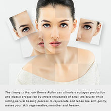 Carica l'immagine nel visualizzatore di Gallery, Derma Roller Kit 3 in 1 - 0.5mm, 1.0mm, 1.5mm, il Miglior White Purple - Ilgrandebazar