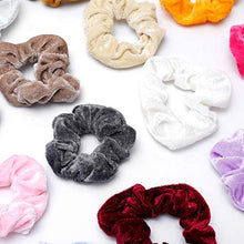 Carica l'immagine nel visualizzatore di Gallery, 48 Pezzi Capelli Scrunchies Velluto, Elastico In Velvet Scrunchies, per... - Ilgrandebazar