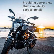 Carica l'immagine nel visualizzatore di Gallery, Justech Parabrezza Moto Spoiler di Estensione colore trasparente - Ilgrandebazar