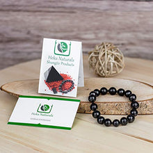 Carica l'immagine nel visualizzatore di Gallery, Bracciale Elastico in Shungite per Uomo e Donna, con Protezione... - Ilgrandebazar