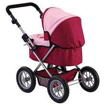 Carica l'immagine nel visualizzatore di Gallery, Bayer Design 13014 - Passeggino per Bambole Trendy Rosso Vino