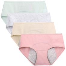 Carica l'immagine nel visualizzatore di Gallery, Nightaste Mutandine Periodo Mestruale Cotone Ragazze Micro Mesh Donna...