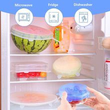 Carica l'immagine nel visualizzatore di Gallery, Coperchi Elasticizzati in Silicone per Alimenti,Riutilizzabili Silicone... - Ilgrandebazar