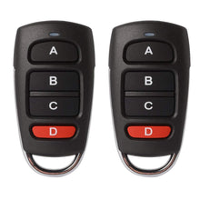 Carica l'immagine nel visualizzatore di Gallery, 2 pz Universale Garage Cancello Automatico Clonazione Chiave Fob Abcd - Ilgrandebazar
