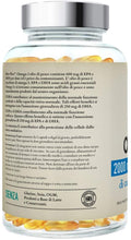 Carica l'immagine nel visualizzatore di Gallery, Rite-Flex | Olio di Pesce Omega 3 2000mg | Integratore Alimentare di 600mg EPA e DHA (365 Capsule Softgel)