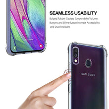 Carica l'immagine nel visualizzatore di Gallery, Ferilinso Cover per Samsung Galaxy A40 Cover, A40, Trasparente