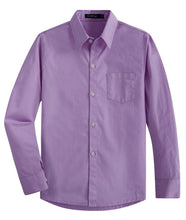 Carica l'immagine nel visualizzatore di Gallery, Spring&amp;Gege Camicia da ragazzo a maniche lunghe, uniforme formale, in twill... - Ilgrandebazar