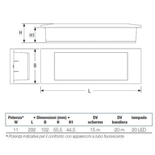 Carica l'immagine nel visualizzatore di Gallery, Beghelli BEG1499/24 Plafoniera Emergenza LED 24 W, Multicolore