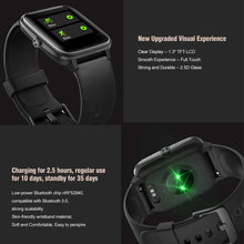 Carica l'immagine nel visualizzatore di Gallery, Arbily Fitness Tracker, Smartwatch con Touchscreen Completo per Donna Nero - Ilgrandebazar