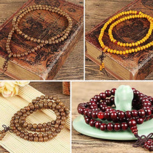 Carica l'immagine nel visualizzatore di Gallery, YADOCA 8MM 12 Pezzi Gioielli Braccialetto di Legno per Uomo Donne Bracciali... - Ilgrandebazar