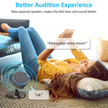 Carica l'immagine nel visualizzatore di Gallery, Bovon Supporto da Tavolo per Echo Dot 3ª generazione, Nero - Ilgrandebazar