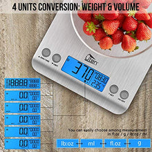 Carica l'immagine nel visualizzatore di Gallery, Bilancia da Cucina, 5Kg/1g Elettronica Digitale Alta bilancia cucina