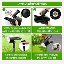 Carica l'immagine nel visualizzatore di Gallery, Claoner 32 LED Luci Solari Esterno, Lampade Giardino Impermeable IP65...
