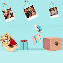 Carica l'immagine nel visualizzatore di Gallery, Regalo donna JTTVO rosa preservata - eterna regalo per Red&amp;gold