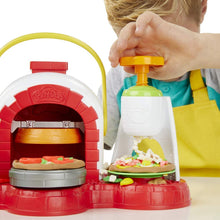 Carica l'immagine nel visualizzatore di Gallery, Hasbro Play-Doh Play-Doh-La Pizzeria (playset con 5 vasetti di Pasta da Modellare), Single, Multicolore, E4576EU4
