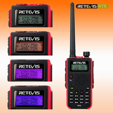 Carica l'immagine nel visualizzatore di Gallery, Retevis RT5 Walkie Talkie Professionali 7W Doppia Banda 128 2 Pezzi, rosso - Ilgrandebazar