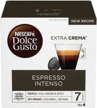 Carica l'immagine nel visualizzatore di Gallery, Nescafé Dolce Gusto Espresso Intenso Caffè, 6 Confezioni da 16 Capsule (96 Capsule)