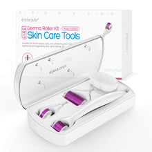 Carica l'immagine nel visualizzatore di Gallery, Dermaroller 3 in 1, ETEREAUTY 0.5mm Rullo Ago per la Derma Roller, bianco - Ilgrandebazar