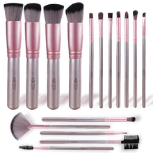 Carica l'immagine nel visualizzatore di Gallery, Pennelli Make Up Professionali, Abody 16 Set di Per 16pc, Rosa - Ilgrandebazar