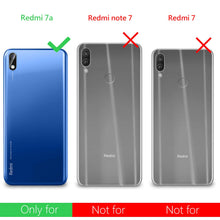Carica l'immagine nel visualizzatore di Gallery, Leathlux Cover Xiaomi Redmi 7A Custodia Trasparente + 2 × Pellicola Vetro... - Ilgrandebazar