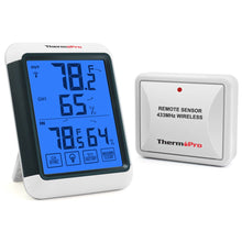 Carica l'immagine nel visualizzatore di Gallery, ThermoPro TP65 Termometro Igrometro TP65-temperatura e umidità esterna - Ilgrandebazar