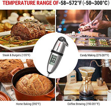 Carica l'immagine nel visualizzatore di Gallery, ThermoPro TP02S Termometro da Cucina Digitale a Lettura Istantanea con 5.35"... - Ilgrandebazar