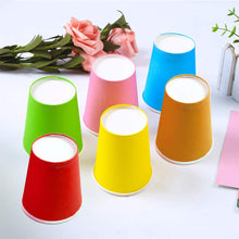 Carica l'immagine nel visualizzatore di Gallery, Bicchieri di carta usa e getta per feste, 255 ml, 9 Ounce, Colour - Ilgrandebazar