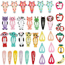 Carica l'immagine nel visualizzatore di Gallery, Lictin 36 PCS Mollette per Capelli Bambina - Cartoon Design Fermagli per... - Ilgrandebazar