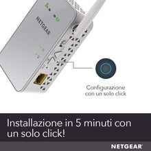 Carica l'immagine nel visualizzatore di Gallery, Netgear EX6150 Ripetitore WiFi Wireless, Copertura per 2-3 1200 Mbps, Bianco