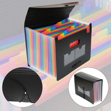 Carica l'immagine nel visualizzatore di Gallery, Cartella Portadocumenti A4 con Coperchio - ABClife 24 Tasche - Ilgrandebazar