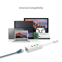 Carica l'immagine nel visualizzatore di Gallery, TP-Link Adattatore di rete 2 in 1, USB 3.0 con 3 porte e Gigabit Bianco - Ilgrandebazar
