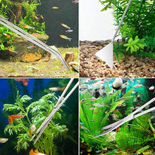 Carica l'immagine nel visualizzatore di Gallery, Voarge - Set di 4 Attrezzi per Acquario, in Acciaio Inox, Acquario e...