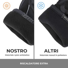 Carica l'immagine nel visualizzatore di Gallery, Guanti Moto Invernali, da Impermeabili Touch Screen per L, Nero - Ilgrandebazar