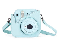 Carica l'immagine nel visualizzatore di Gallery, Leebotree Custodia Compatibile con Instax Mini 9, Protettiva in Blu Ghiaccio - Ilgrandebazar
