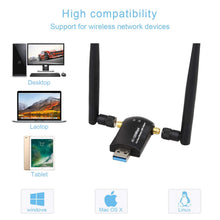 Carica l'immagine nel visualizzatore di Gallery, Flybiz Chiavetta WiFi 1200Mpbs, Adattatore USB 3.0 WiFi, Dual Band... - Ilgrandebazar